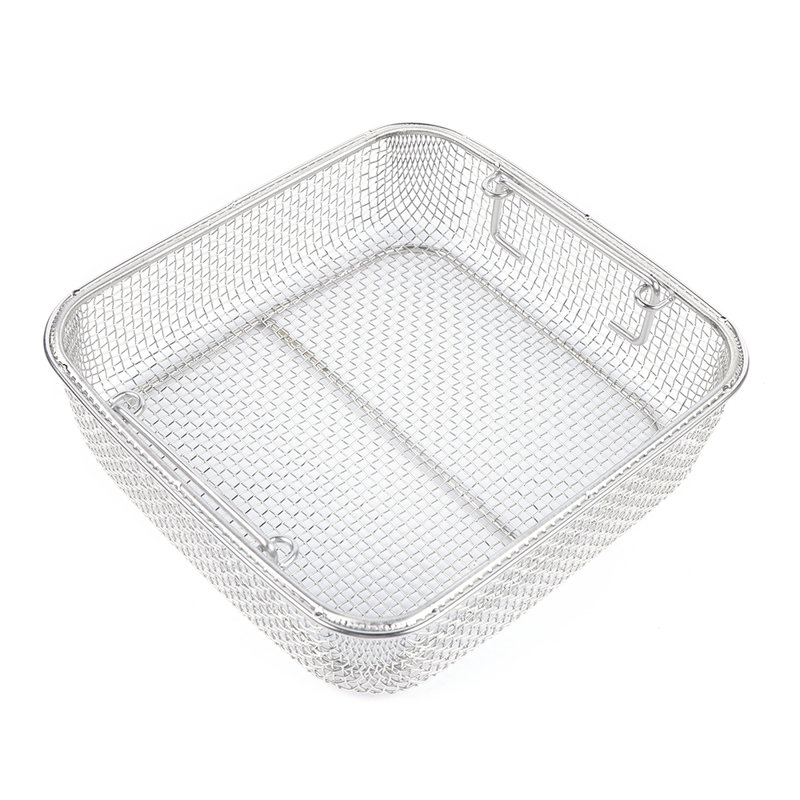 Rebrilliant 304 Stainless Steel Sterilization Basket, Surgical
